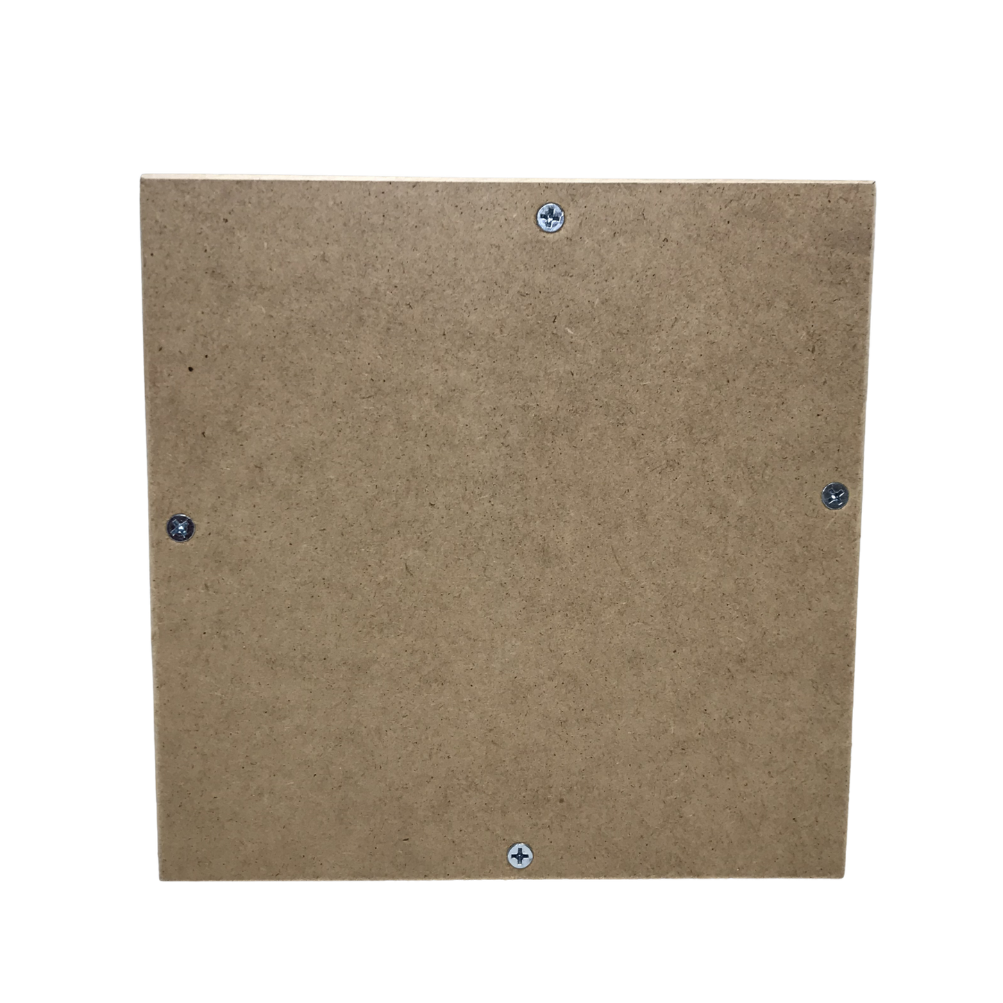 Alcancía de Madera con Vidrio 20x20 cm Personalizable