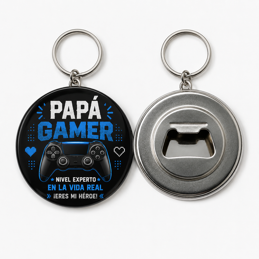 Llavero Destapador Personalizado Día del Padre | Un Detalle Útil para Papá