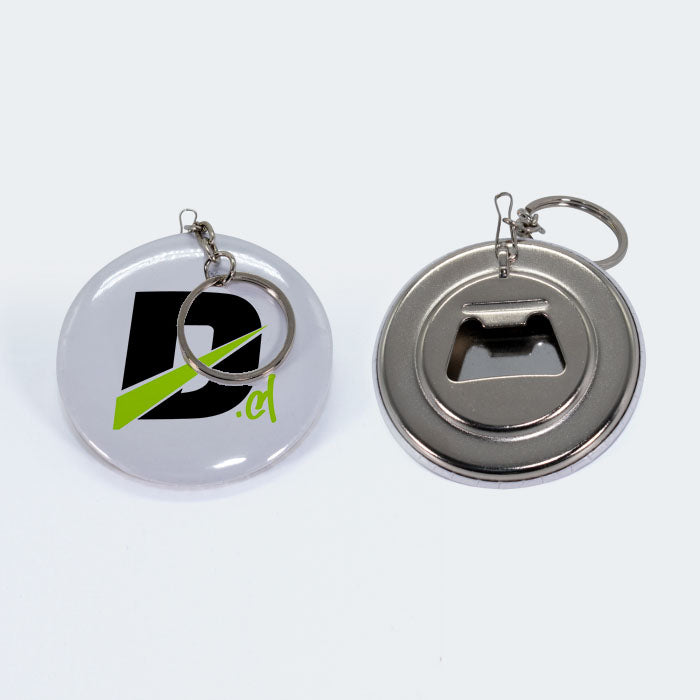 Llavero Destapador Personalizado 56 mm