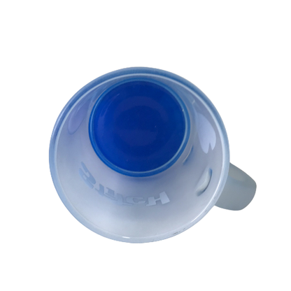 Tazón Frosted Azul Stitch 11 oz | Diseño Exclusivo