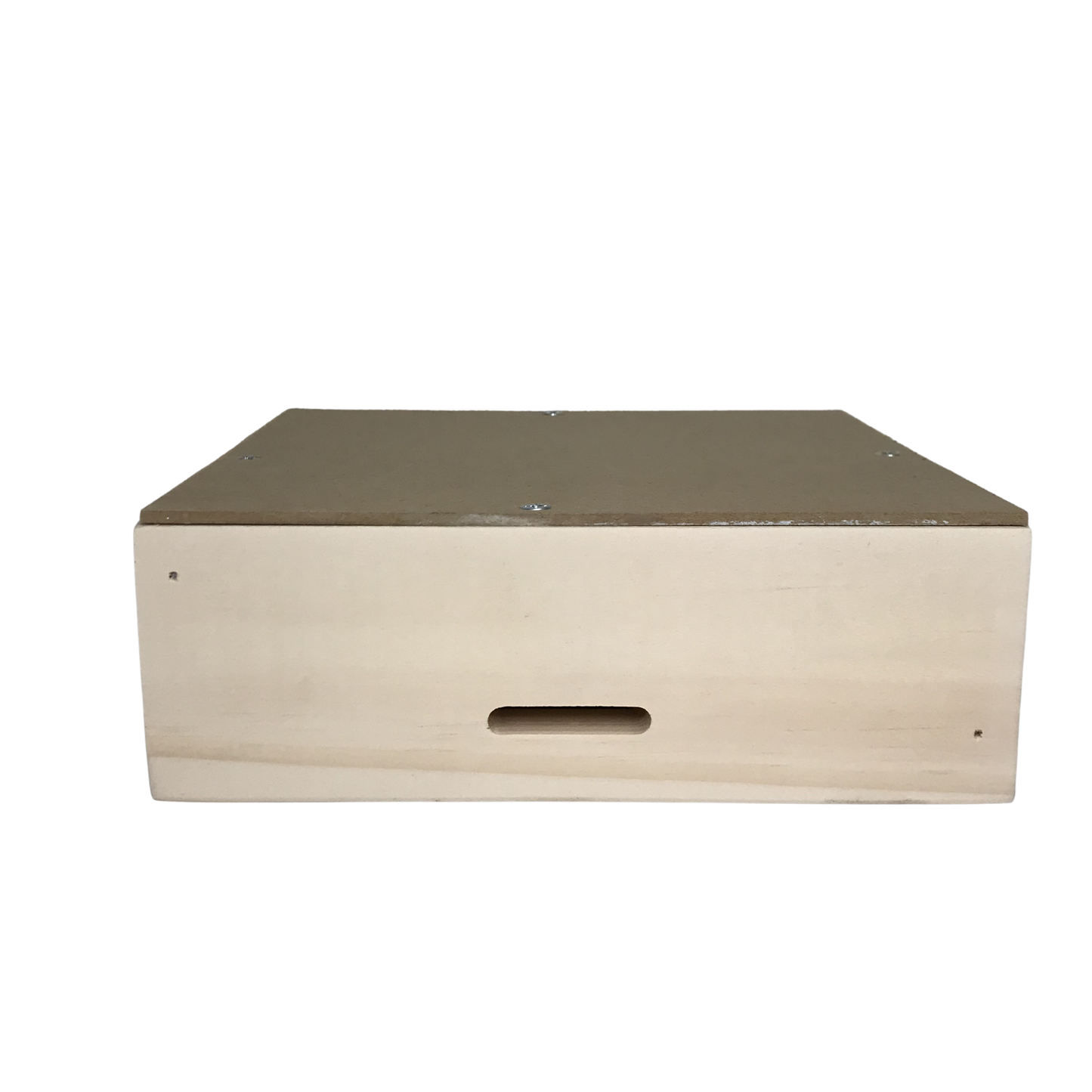 Alcancía de Madera con Vidrio 20x20 cm Personalizable