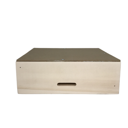 Alcancía de Madera con Vidrio 20x20 cm Personalizable