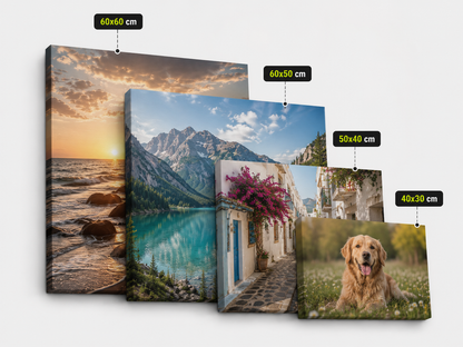 Fototela Personalizada | Cuadro Canvas con Bastidor de Madera