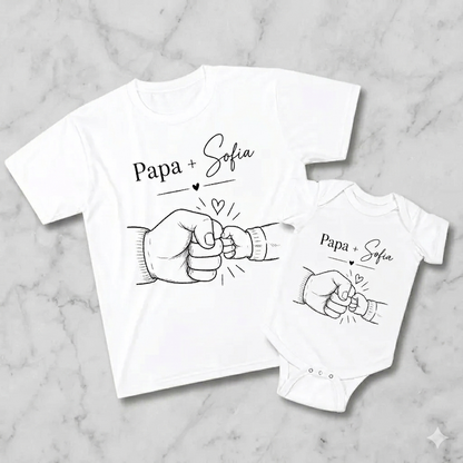 Pack Día del Padre Personalizado | Polera + Body