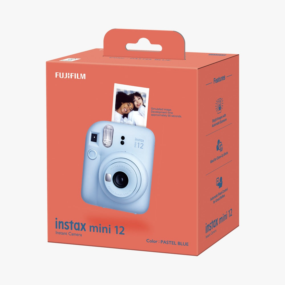 Cámara Instantánea Instax Mini 12 Azul Pastel