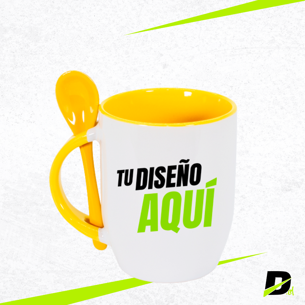 Tazón con Cuchara 11 oz