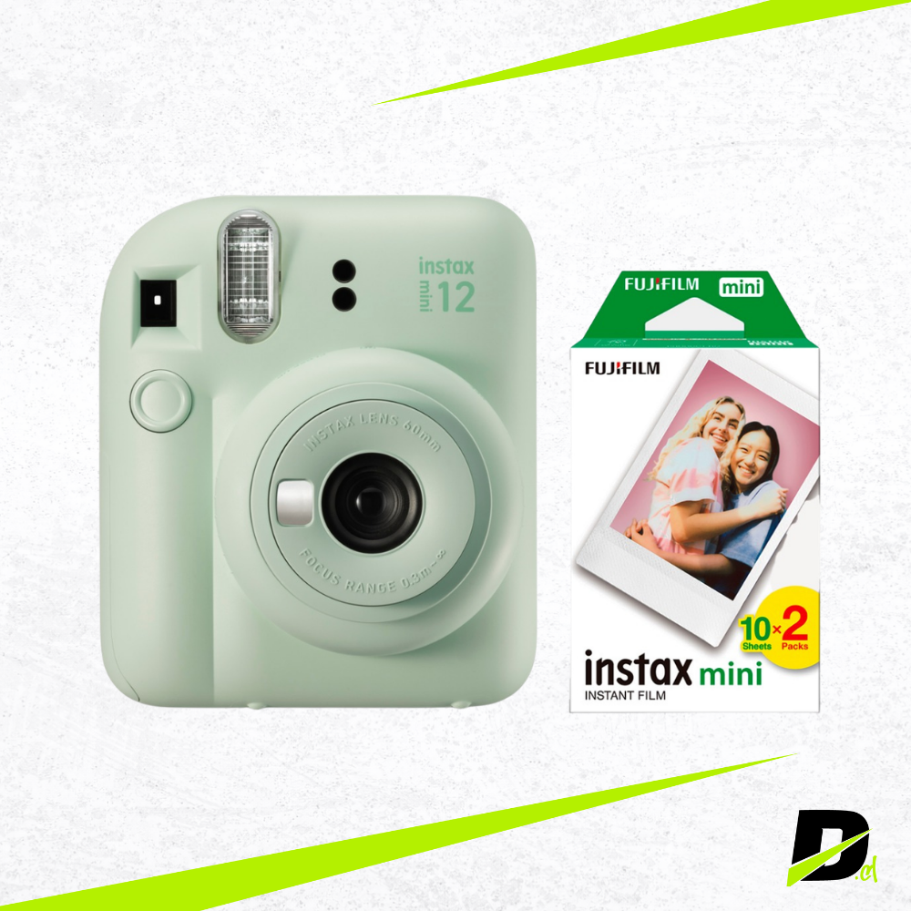 Cámara Instantánea Instax Mini 12 Verde Menta