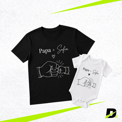 Pack Día del Padre Personalizado | Polera + Body