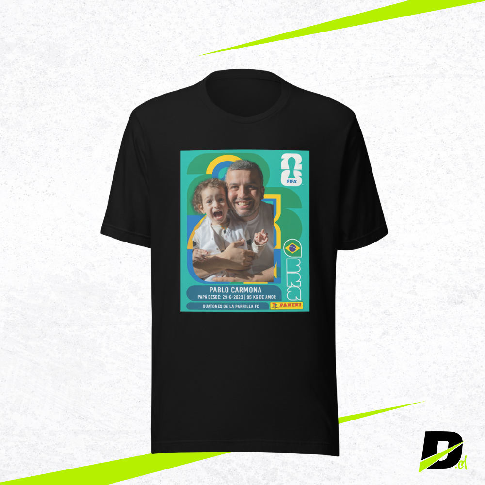 Polera Personalizada Diseño Lamina del Mundial 2026
