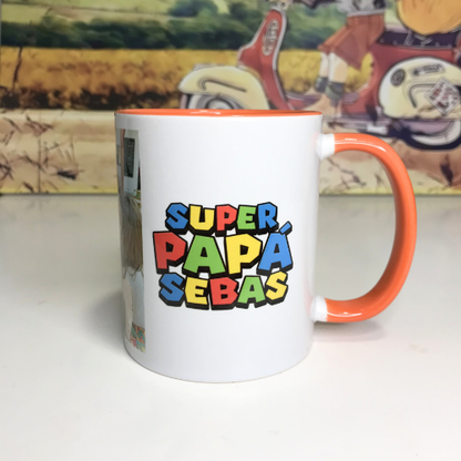 Taza 11 oz con Interior y Asa de Color