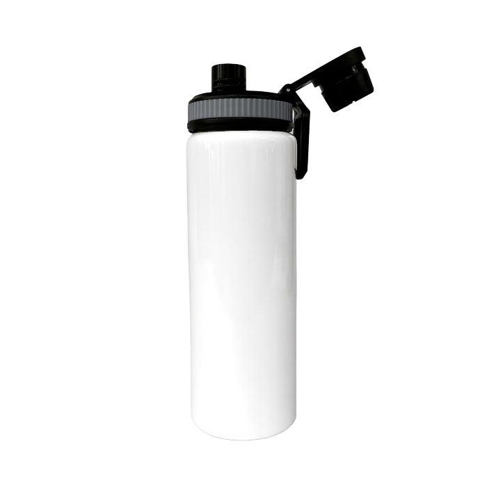Botella Aluminio 800 ml con Tapa Dentada