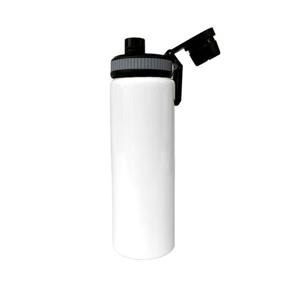 Botella Aluminio 800 ml con Tapa Dentada