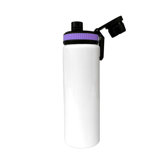 Botella Aluminio 800 ml con Tapa Dentada