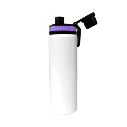 Botella Aluminio 800 ml con Tapa Dentada