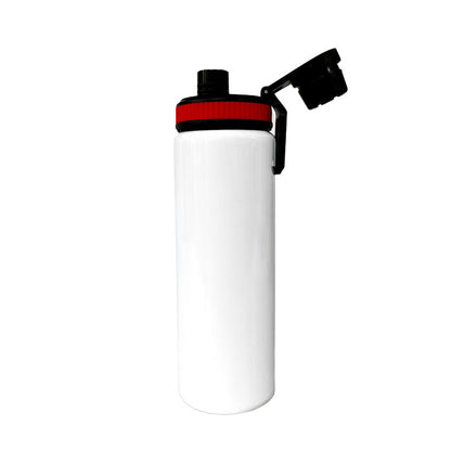 Botella Aluminio 800 ml con Tapa Dentada