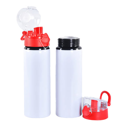 Botella Aluminio 750 ml con Tapa Click y Seguro