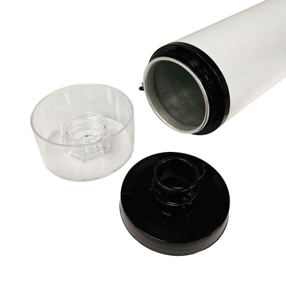 Botella de Aluminio 850 ml con Tapa Rosca