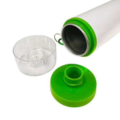 Botella de Aluminio 850 ml con Tapa Rosca