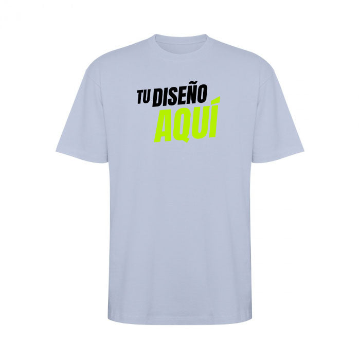 Polera Manga Corta Heavyweight Oversize Personalizada