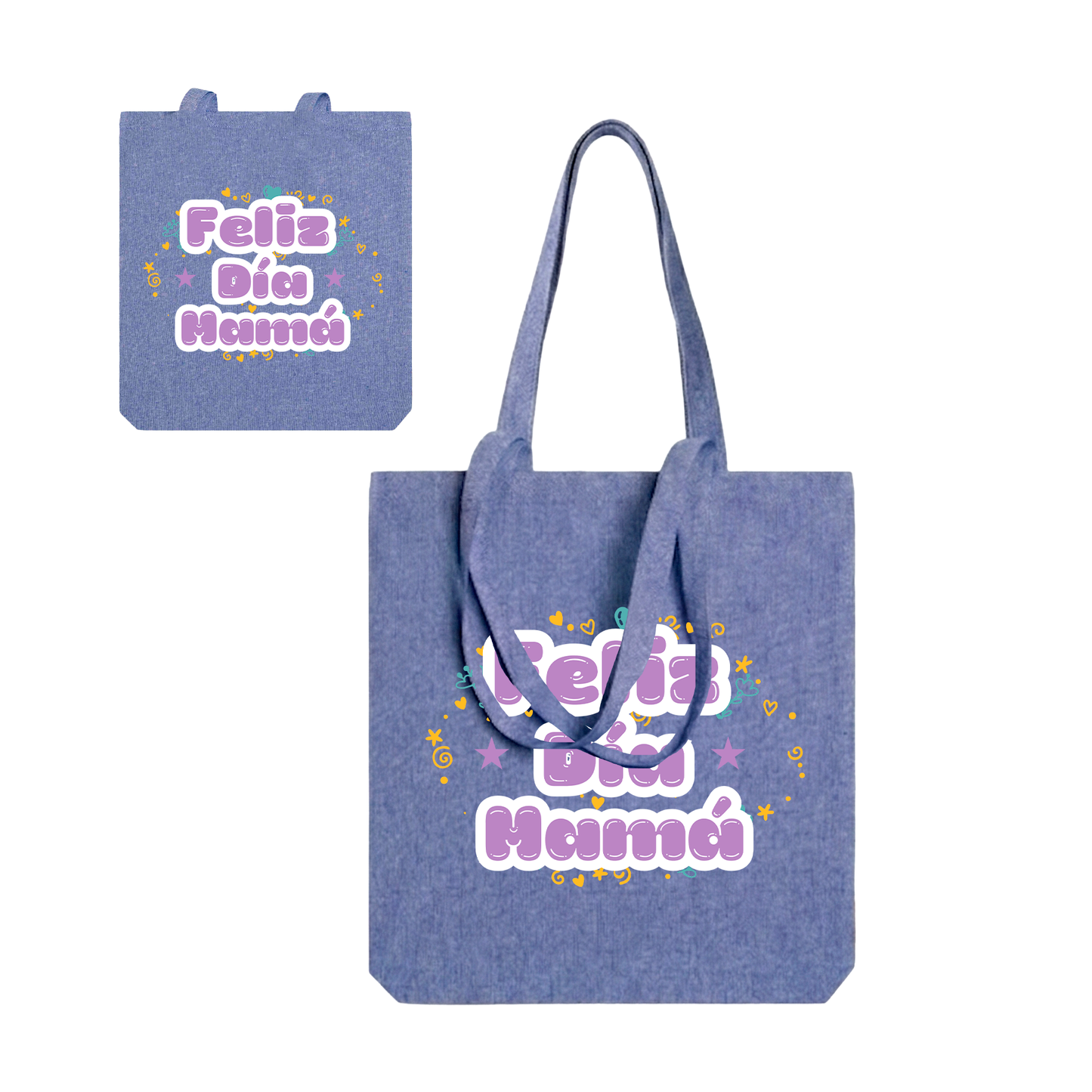 Bolsa Ecológica Personalizada | Algodón Reciclado con Impresión