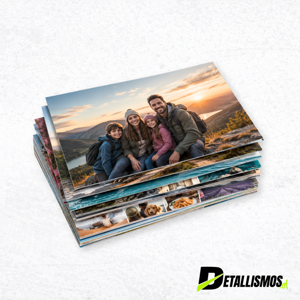 Pack 100 Fotografías Impresas 10x15 cm
