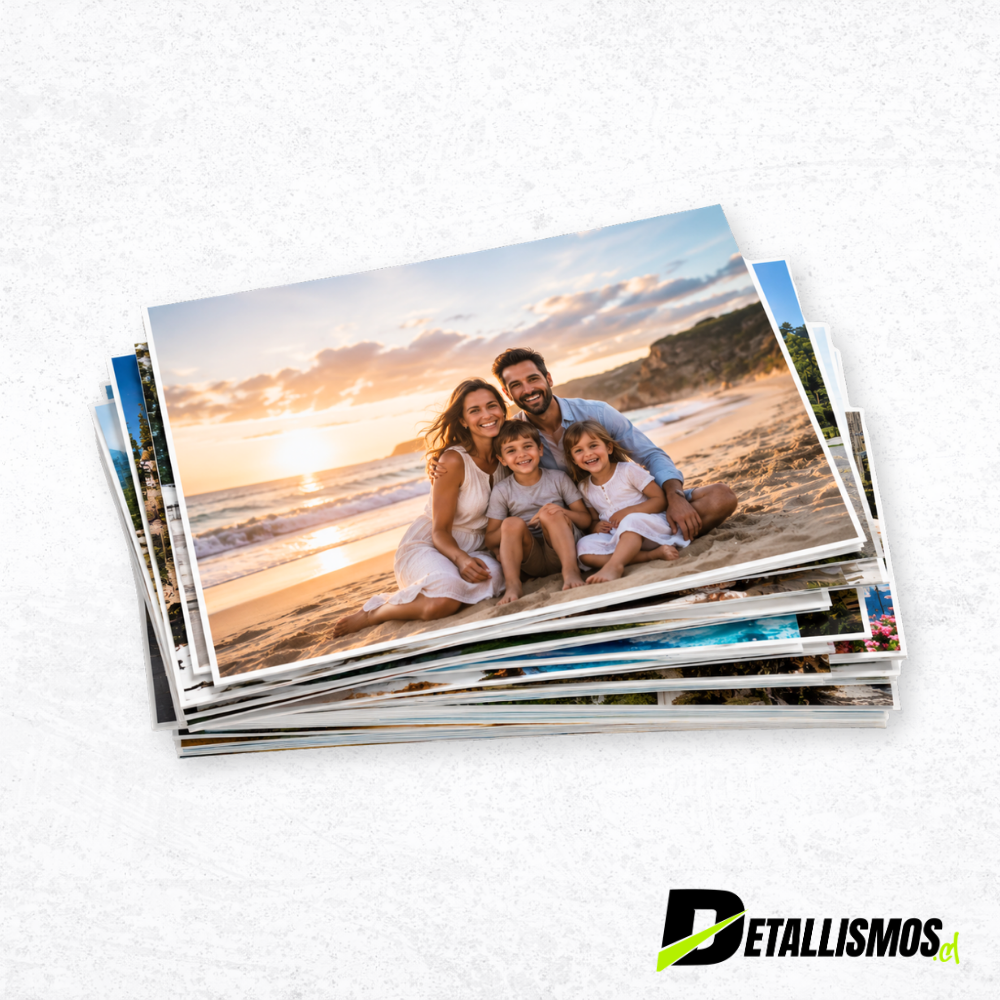 Pack 100 Fotografías Impresas 13x18 cm