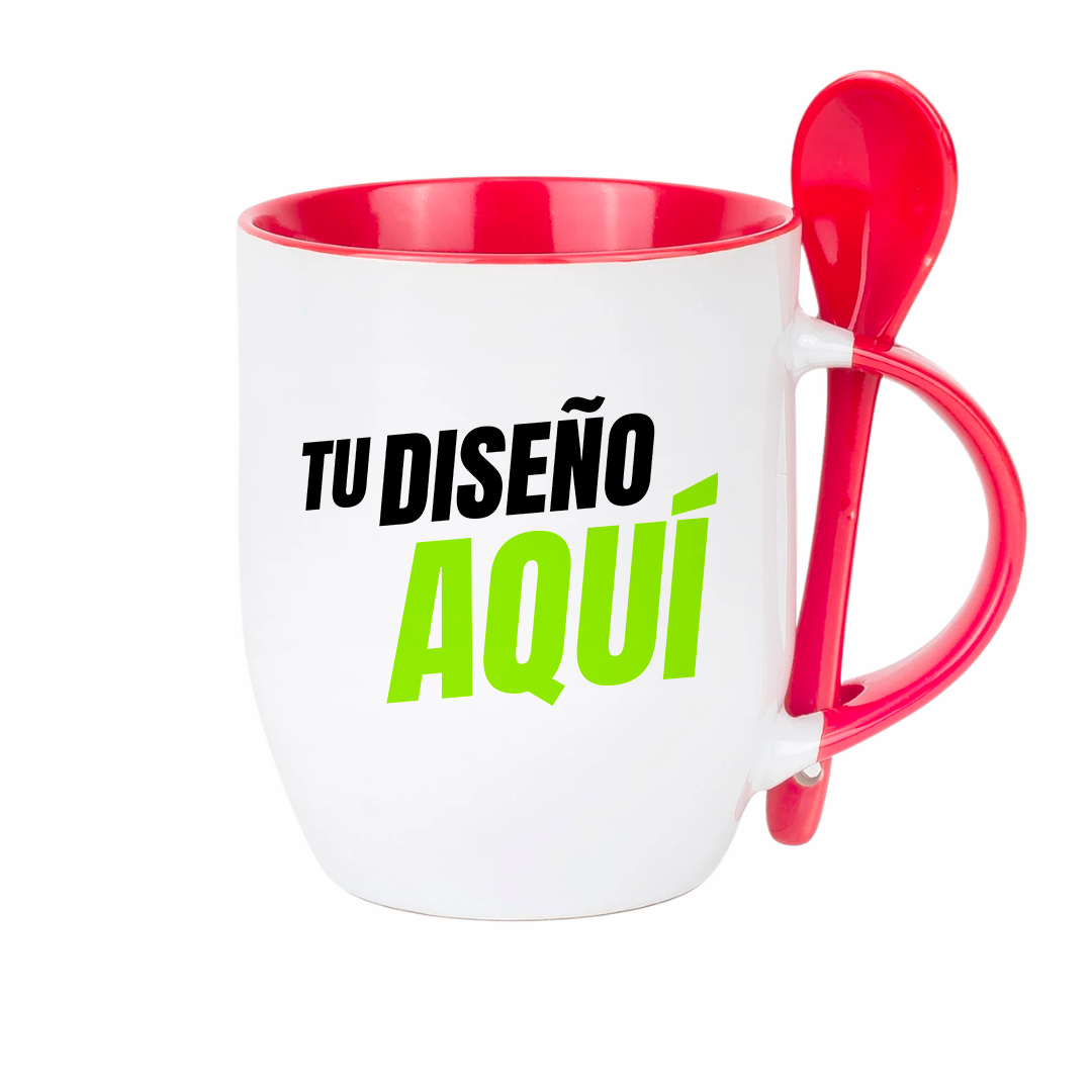 Tazón con Cuchara 11 oz