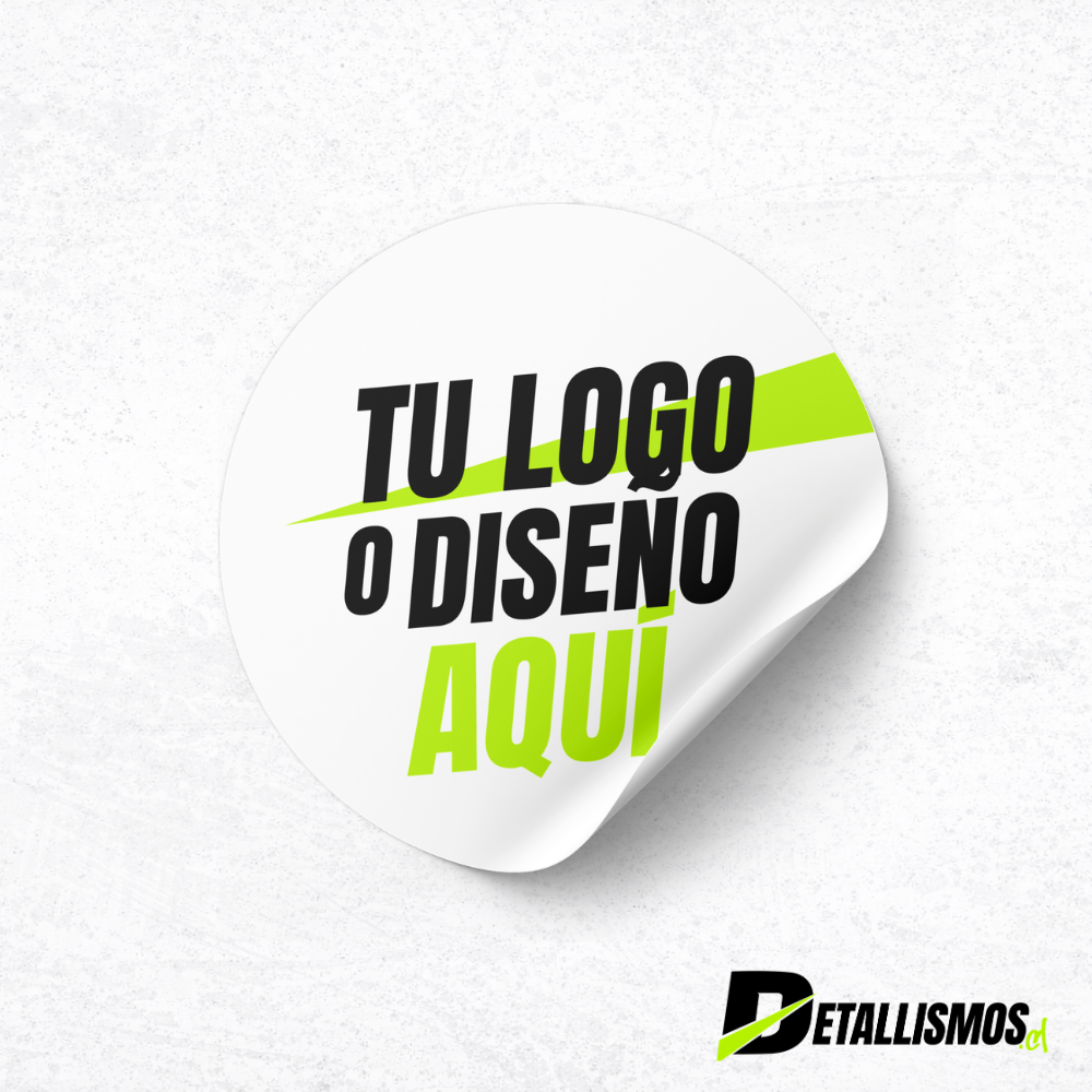 100 Stickers Personalizados Troquelados