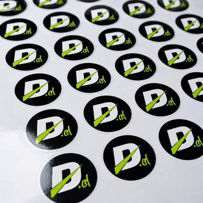 100 Stickers Personalizados Troquelados