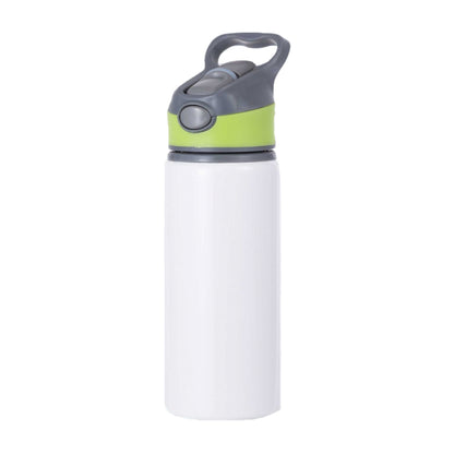 Botella de Aluminio 650 ml con Tapa de Color