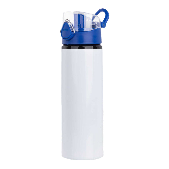 Botella Aluminio 750 ml con Tapa Click y Seguro