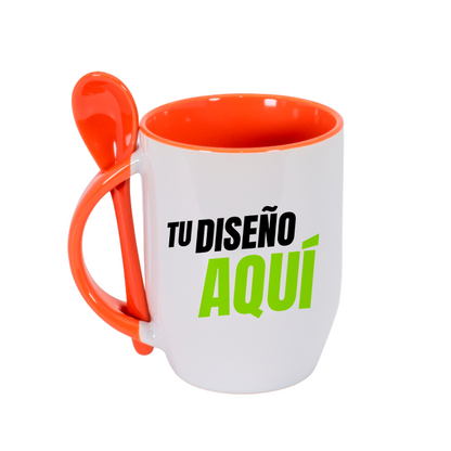 Tazón con Cuchara 11 oz