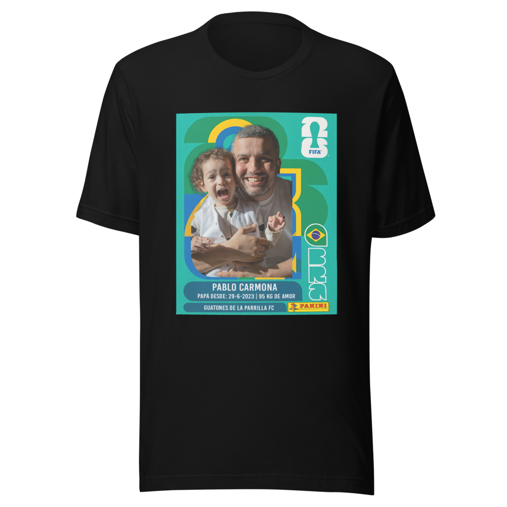 Polera Personalizada Diseño Lamina del Mundial 2026