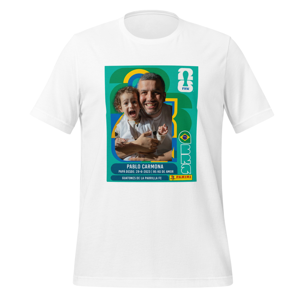 Polera Personalizada Diseño Lamina del Mundial 2026