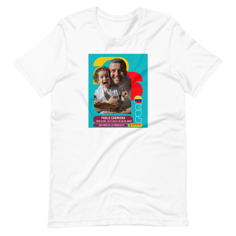 Polera Personalizada Diseño Lamina del Mundial 2026