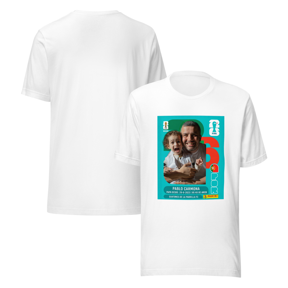 Polera Personalizada Diseño Lamina del Mundial 2026